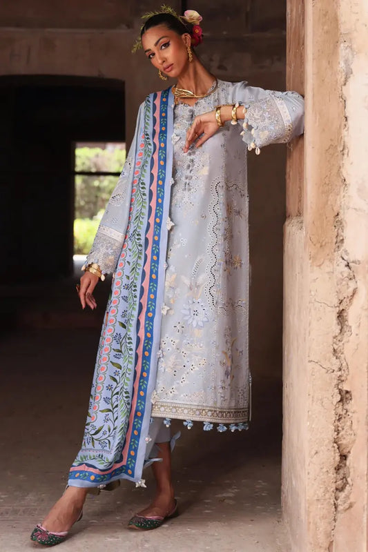 SERENE (EL25-01 B) - 3 Pc - Unstitched